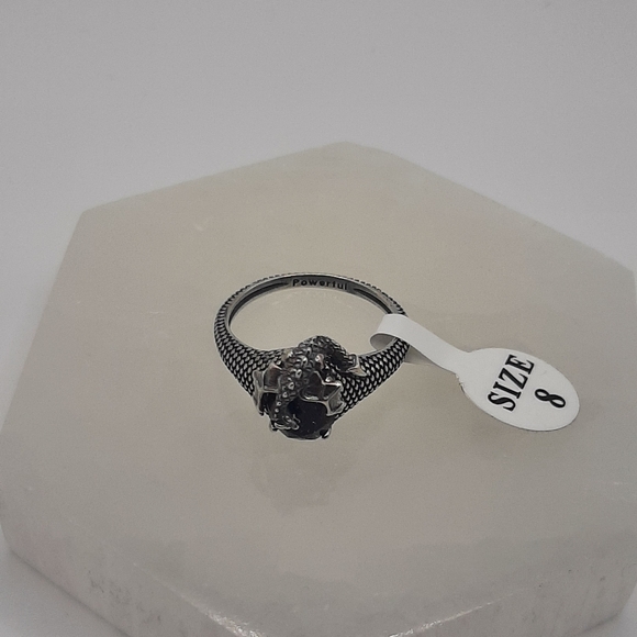 R801 Sterling Silver Dragon Ring - Fragrant Jewels - Picture 8 of 10